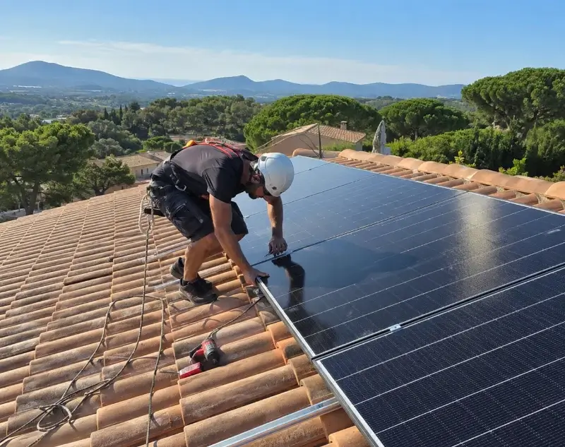 Installateur panneaux solaires Vergèze — pose photovoltaïque sur toiture