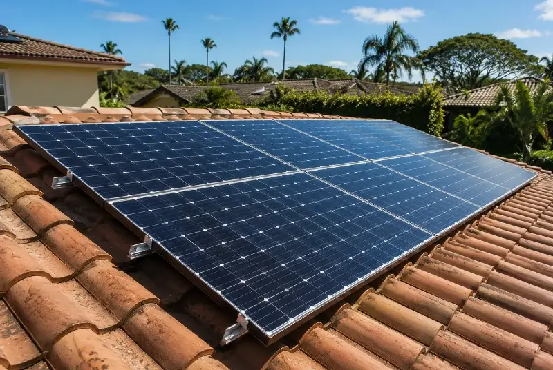 Installation de panneaux solaires à Vergèze